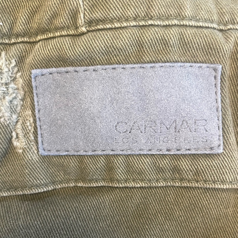 LF Carmar olive jean skirt - Picture 4 of 7